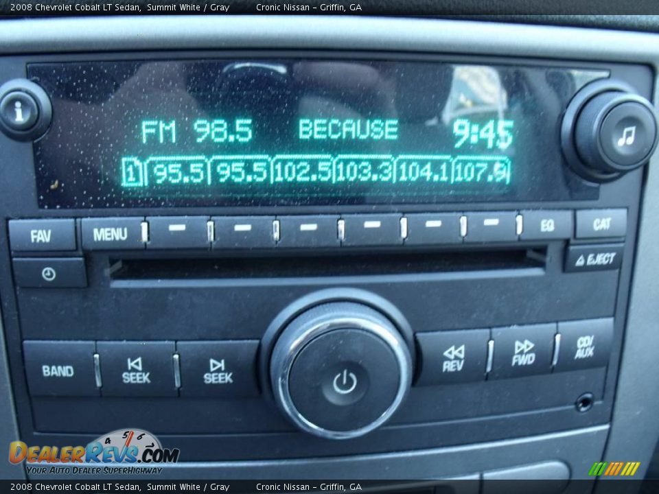 2008 Chevrolet Cobalt LT Sedan Summit White / Gray Photo #18