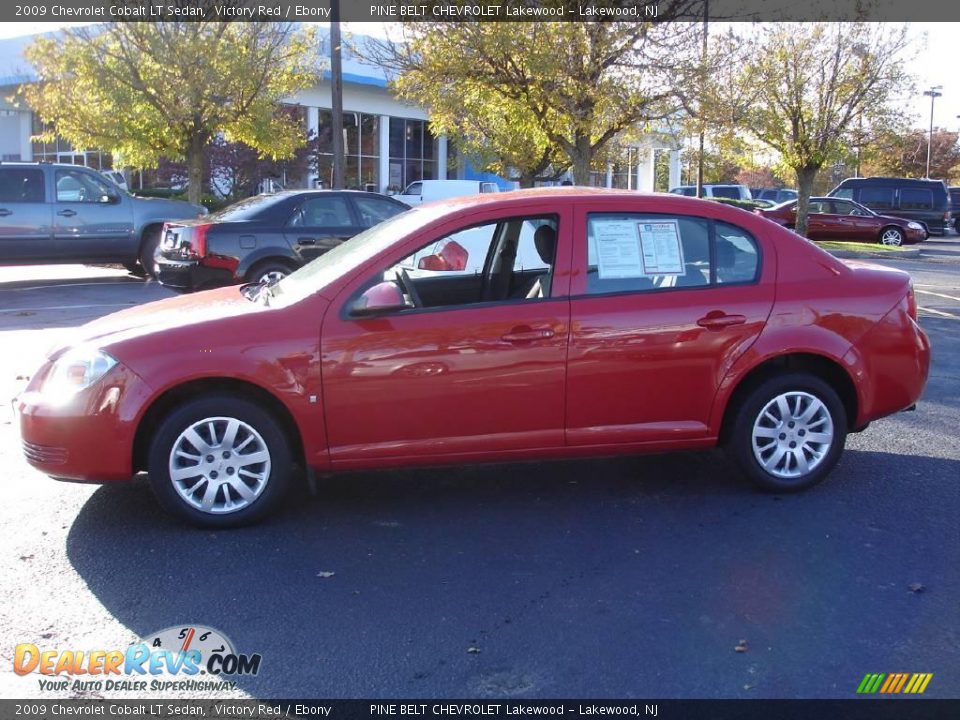 2009 Chevrolet Cobalt LT Sedan Victory Red / Ebony Photo #3