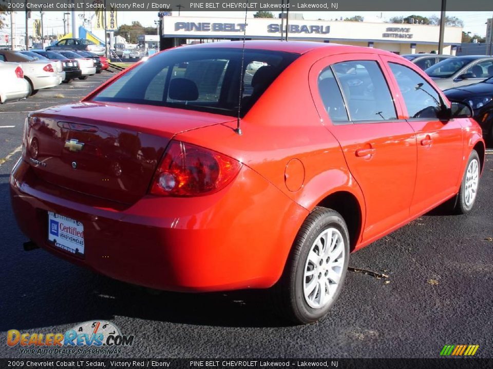 2009 Chevrolet Cobalt LT Sedan Victory Red / Ebony Photo #4