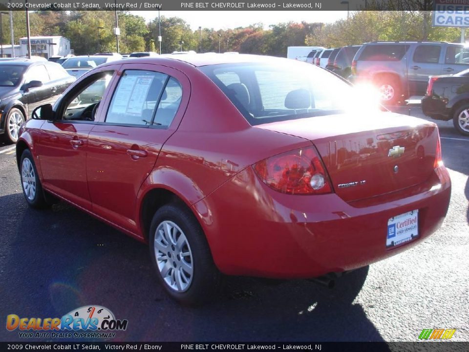 2009 Chevrolet Cobalt LT Sedan Victory Red / Ebony Photo #5