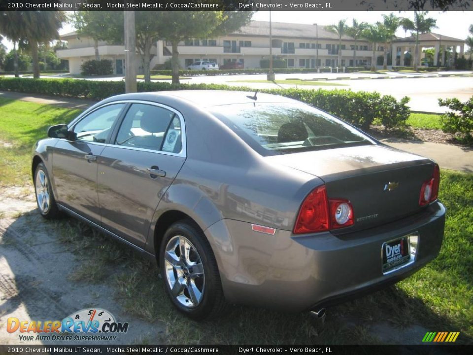 2010 Chevrolet Malibu LT Sedan Mocha Steel Metallic / Cocoa/Cashmere Photo #4