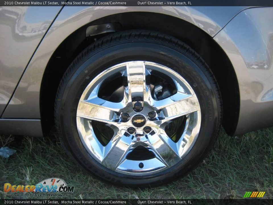 2010 Chevrolet Malibu LT Sedan Mocha Steel Metallic / Cocoa/Cashmere Photo #6