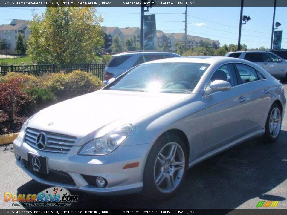 2006 Mercedes-Benz CLS 500 Iridium Silver Metallic / Black Photo #1