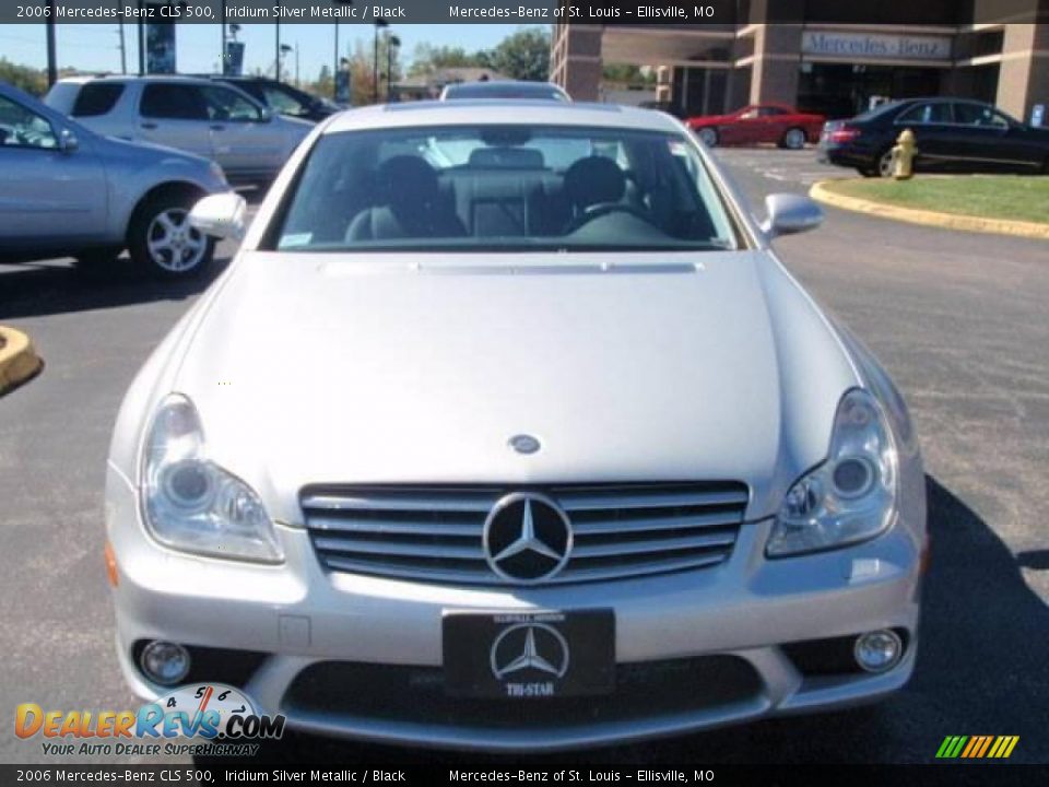 2006 Mercedes-Benz CLS 500 Iridium Silver Metallic / Black Photo #2