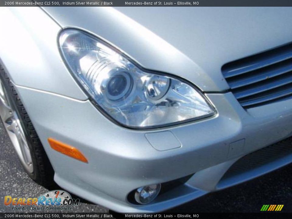 2006 Mercedes-Benz CLS 500 Iridium Silver Metallic / Black Photo #4