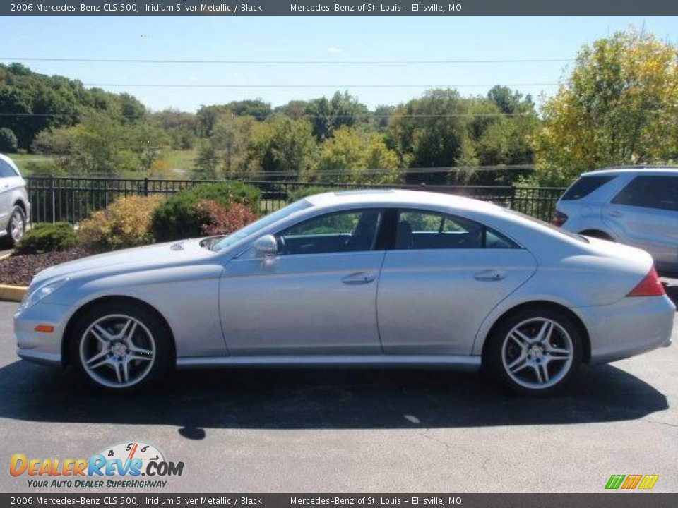 2006 Mercedes-Benz CLS 500 Iridium Silver Metallic / Black Photo #7