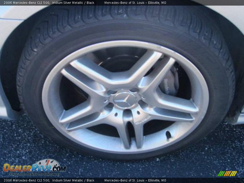 2006 Mercedes-Benz CLS 500 Iridium Silver Metallic / Black Photo #8