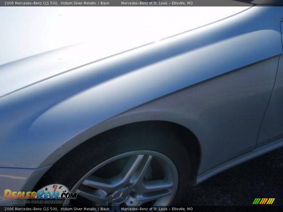 2006 Mercedes-Benz CLS 500 Iridium Silver Metallic / Black Photo #9
