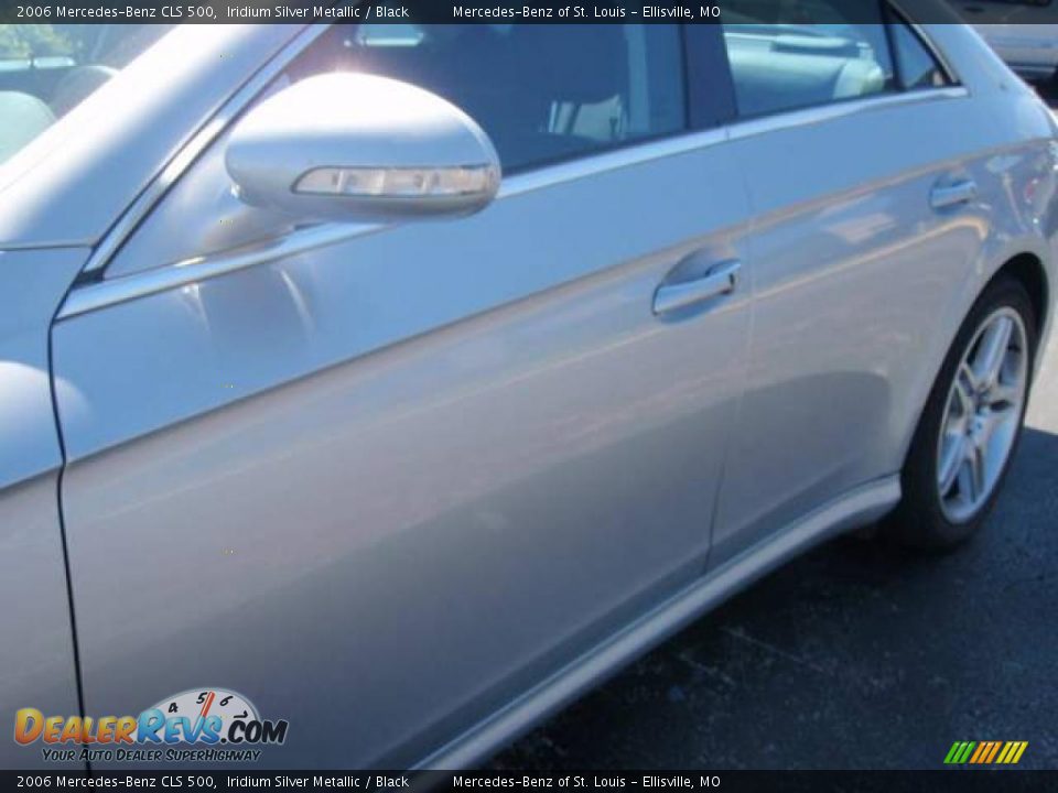 2006 Mercedes-Benz CLS 500 Iridium Silver Metallic / Black Photo #10