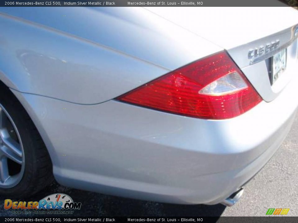 2006 Mercedes-Benz CLS 500 Iridium Silver Metallic / Black Photo #11