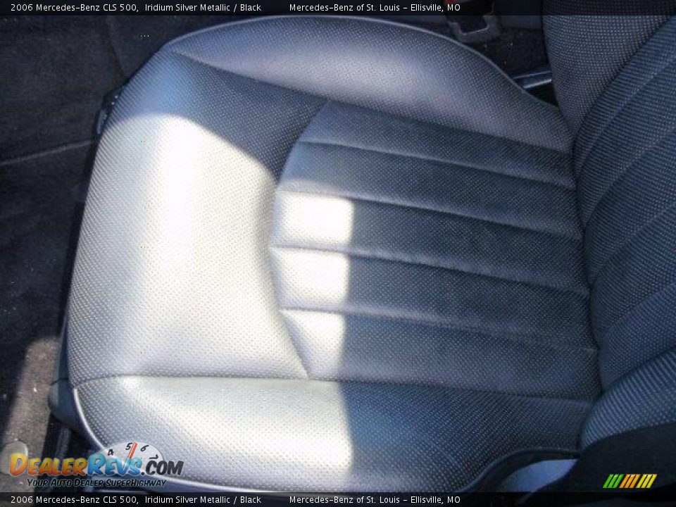 2006 Mercedes-Benz CLS 500 Iridium Silver Metallic / Black Photo #15