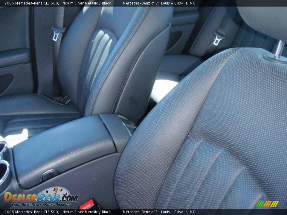 2006 Mercedes-Benz CLS 500 Iridium Silver Metallic / Black Photo #16