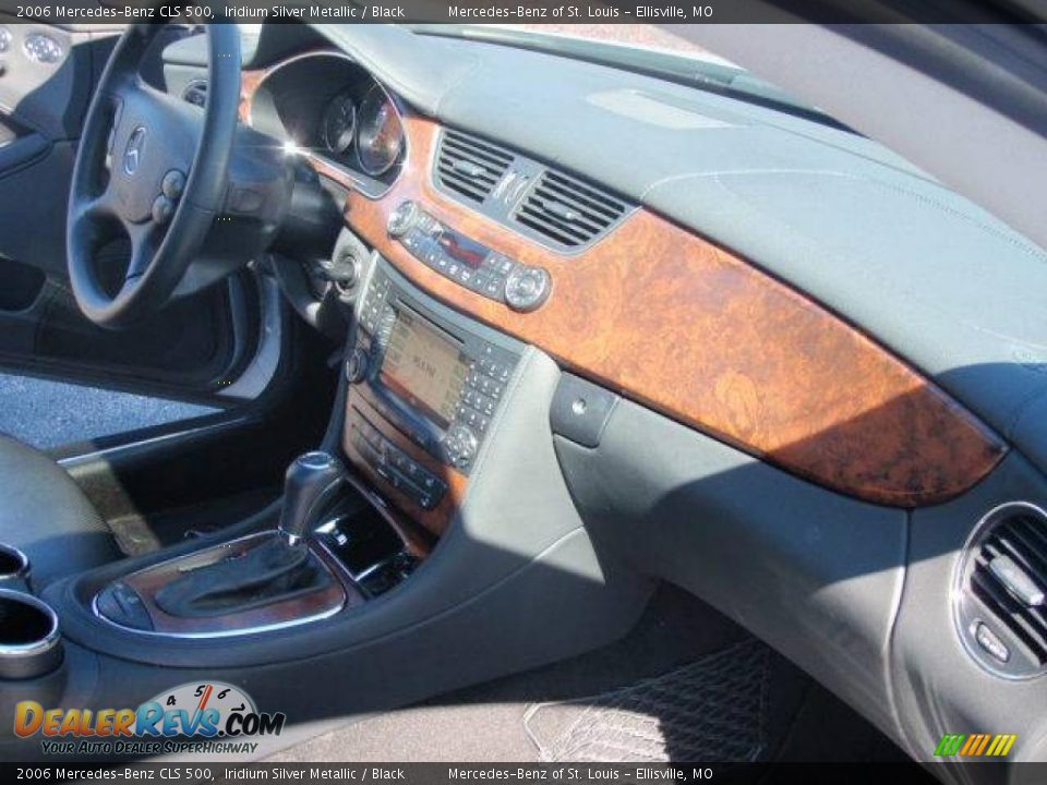 2006 Mercedes-Benz CLS 500 Iridium Silver Metallic / Black Photo #18