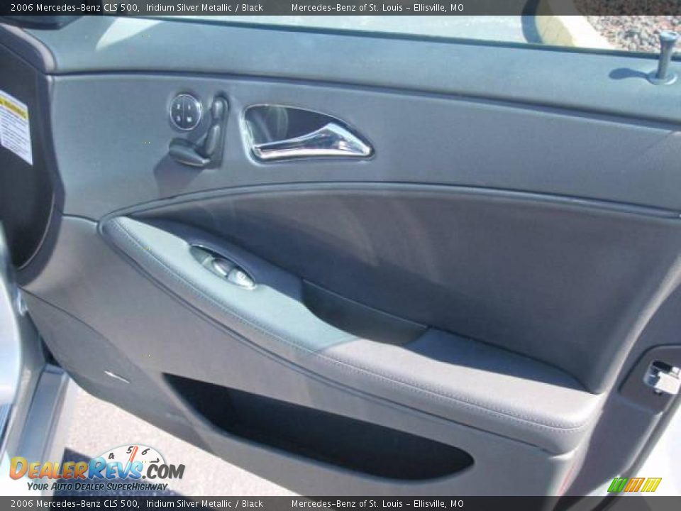 2006 Mercedes-Benz CLS 500 Iridium Silver Metallic / Black Photo #20