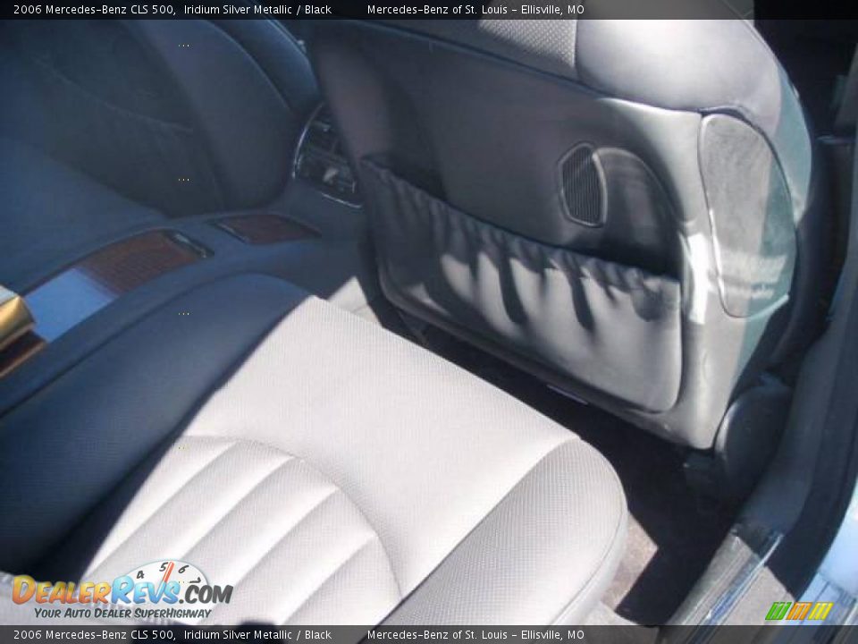 2006 Mercedes-Benz CLS 500 Iridium Silver Metallic / Black Photo #21