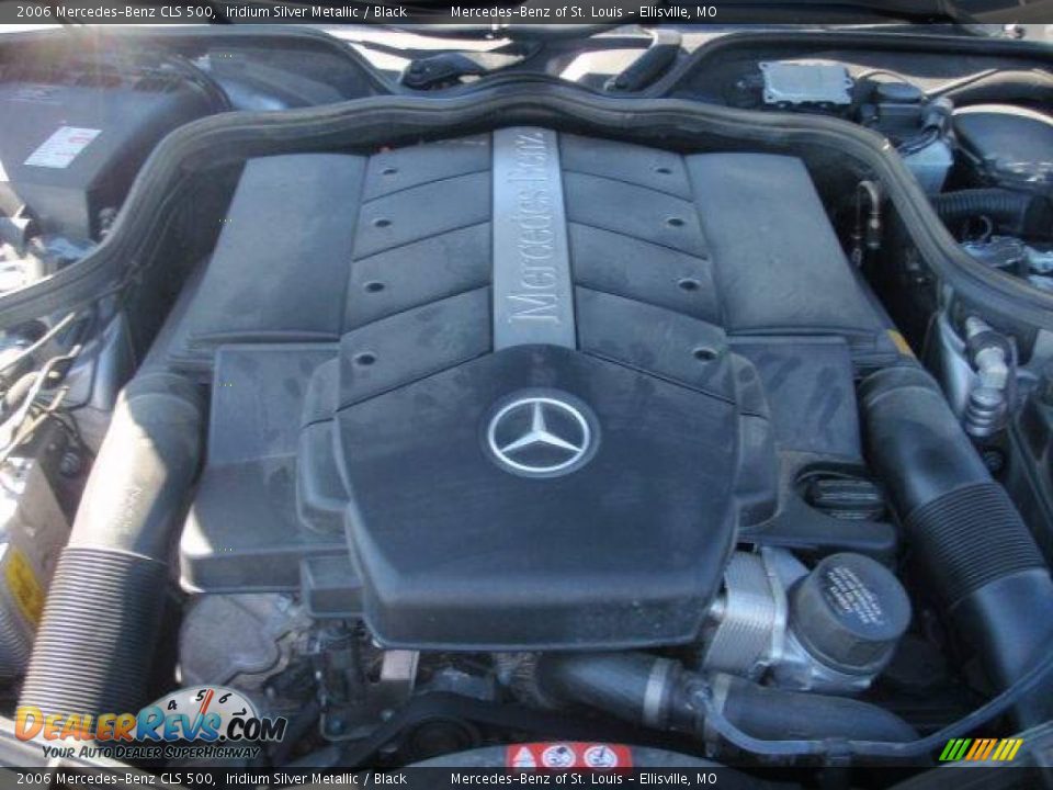 2006 Mercedes-Benz CLS 500 Iridium Silver Metallic / Black Photo #23
