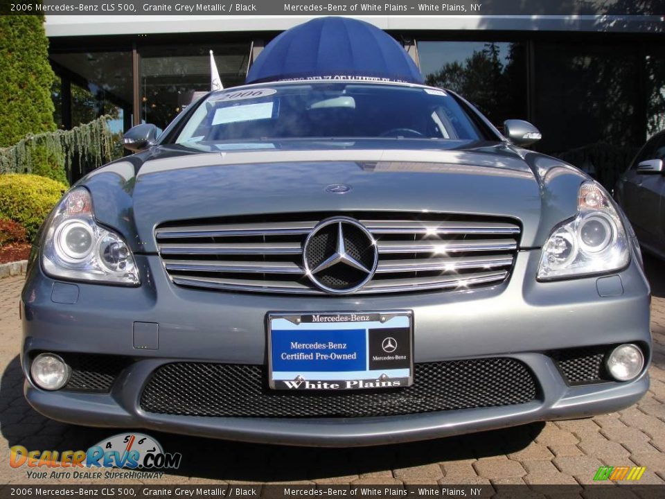 2006 Mercedes-Benz CLS 500 Granite Grey Metallic / Black Photo #2