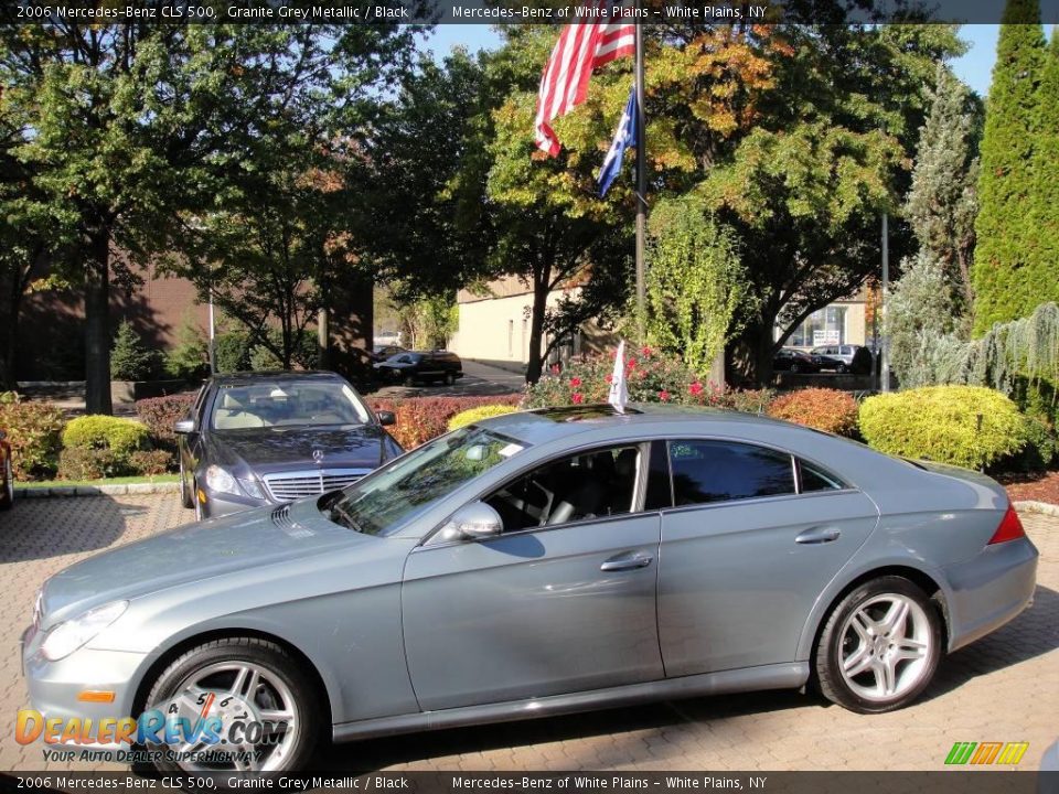 2006 Mercedes-Benz CLS 500 Granite Grey Metallic / Black Photo #3