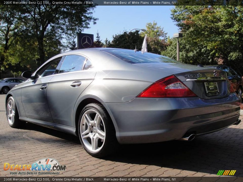 2006 Mercedes-Benz CLS 500 Granite Grey Metallic / Black Photo #4