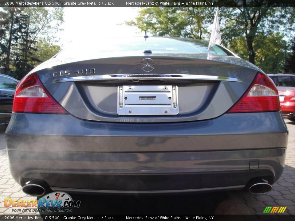 2006 Mercedes-Benz CLS 500 Granite Grey Metallic / Black Photo #5