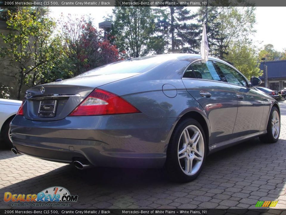 2006 Mercedes-Benz CLS 500 Granite Grey Metallic / Black Photo #6