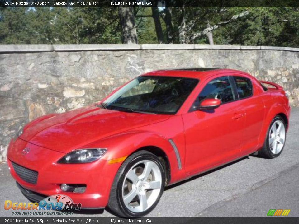 2004 Mazda RX-8 Sport Velocity Red Mica / Black Photo #2
