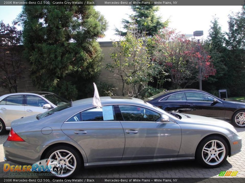 2006 Mercedes-Benz CLS 500 Granite Grey Metallic / Black Photo #7