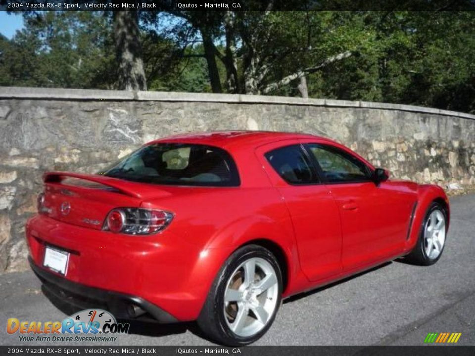 2004 Mazda RX-8 Sport Velocity Red Mica / Black Photo #4