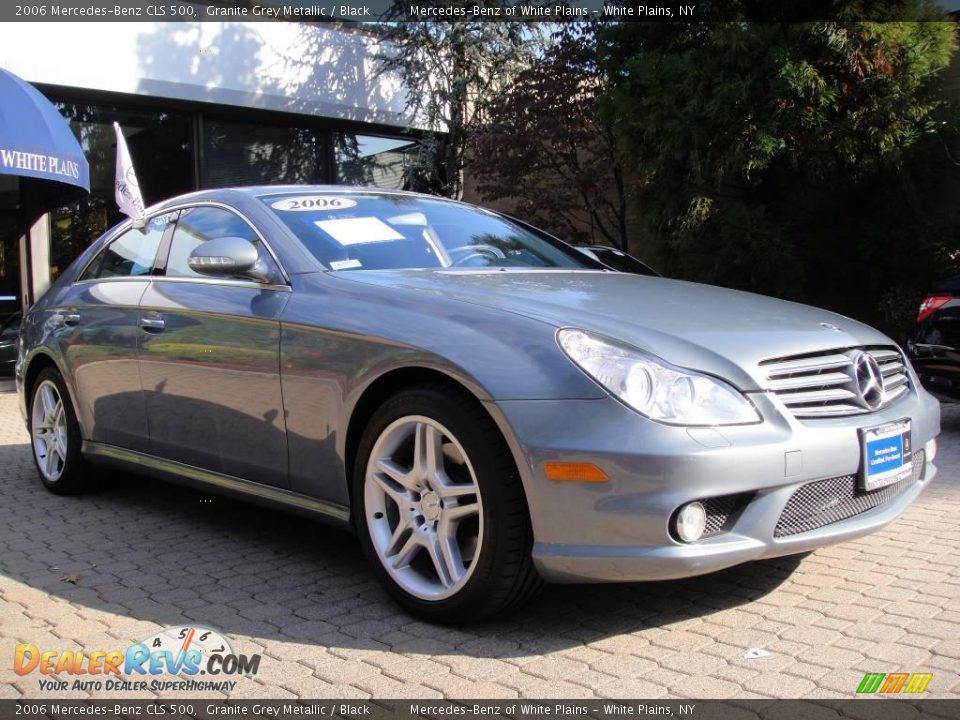 2006 Mercedes-Benz CLS 500 Granite Grey Metallic / Black Photo #8