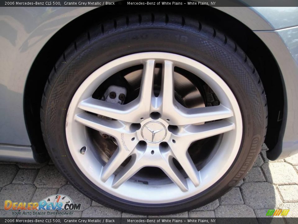 2006 Mercedes-Benz CLS 500 Granite Grey Metallic / Black Photo #9