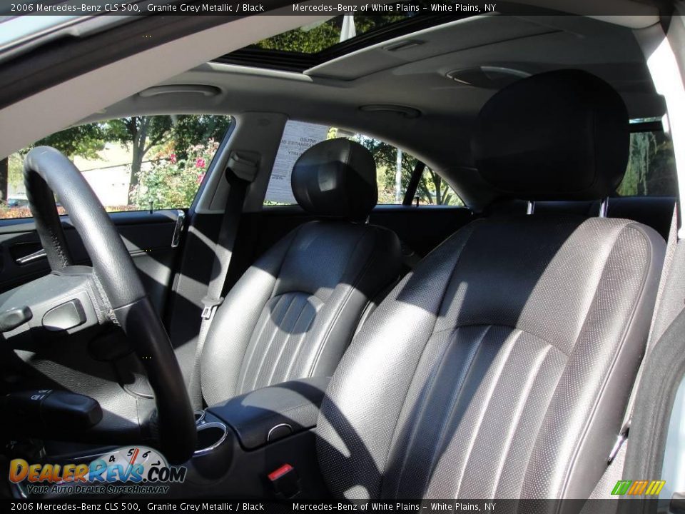 2006 Mercedes-Benz CLS 500 Granite Grey Metallic / Black Photo #11