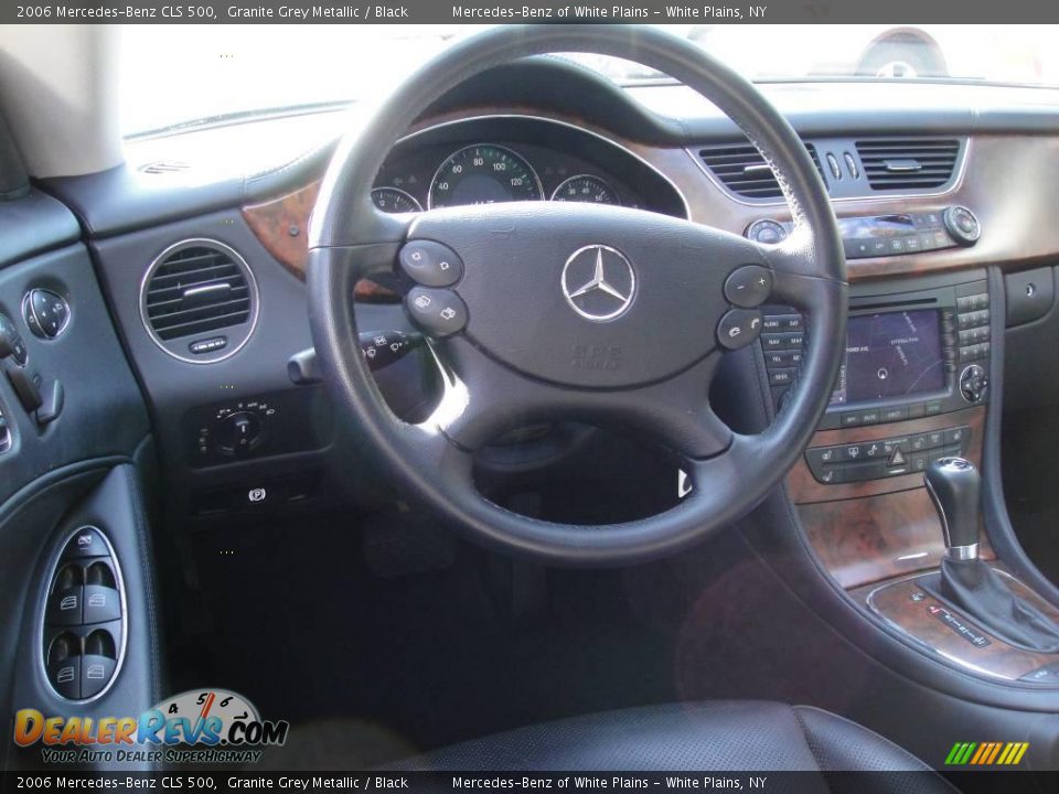 2006 Mercedes-Benz CLS 500 Granite Grey Metallic / Black Photo #13