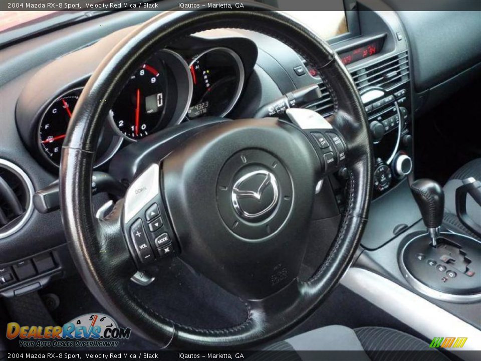 2004 Mazda RX-8 Sport Velocity Red Mica / Black Photo #10