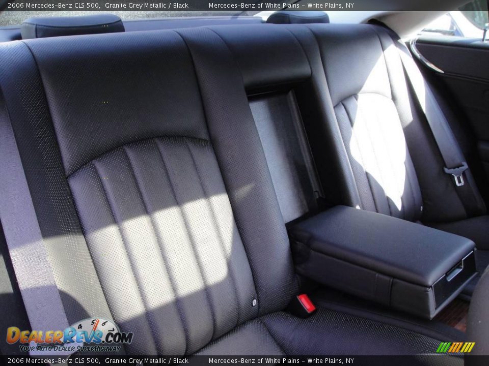 2006 Mercedes-Benz CLS 500 Granite Grey Metallic / Black Photo #15