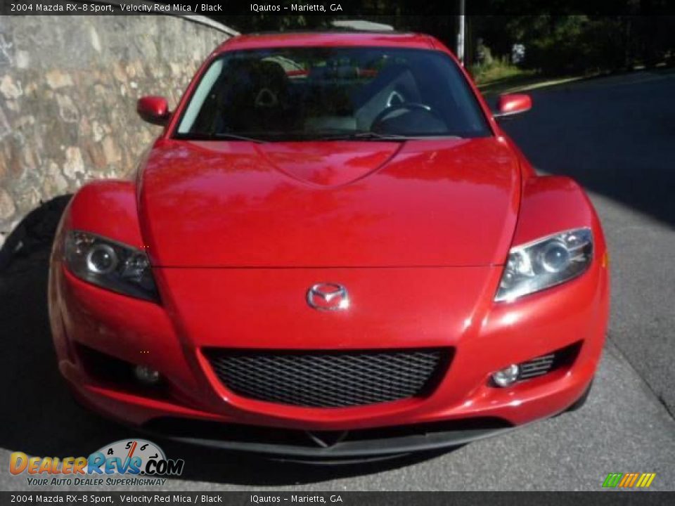 2004 Mazda RX-8 Sport Velocity Red Mica / Black Photo #13