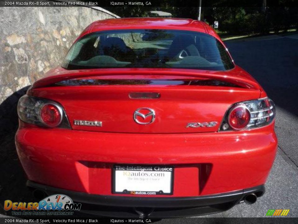 2004 Mazda RX-8 Sport Velocity Red Mica / Black Photo #14