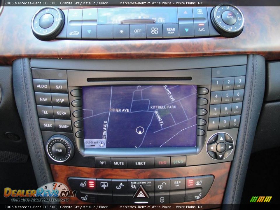 2006 Mercedes-Benz CLS 500 Granite Grey Metallic / Black Photo #18