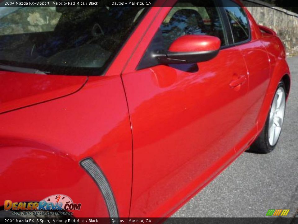 2004 Mazda RX-8 Sport Velocity Red Mica / Black Photo #16