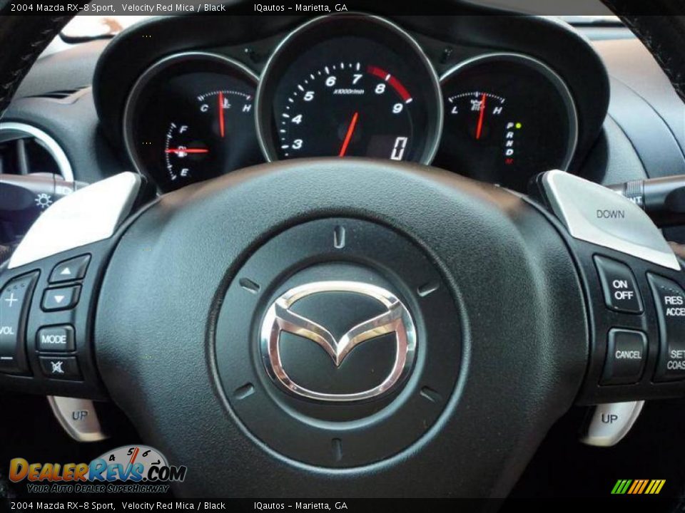 2004 Mazda RX-8 Sport Velocity Red Mica / Black Photo #22