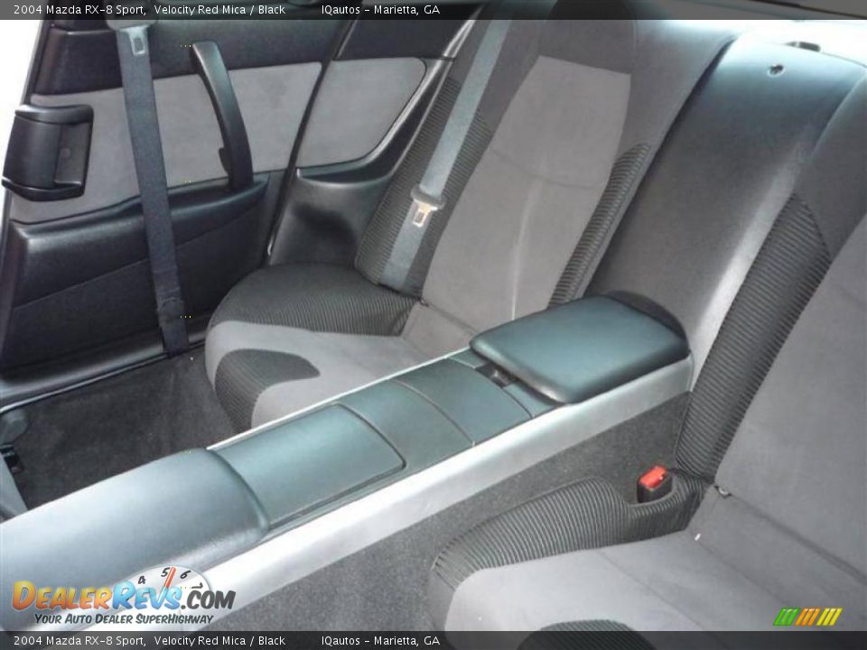 2004 Mazda RX-8 Sport Velocity Red Mica / Black Photo #23