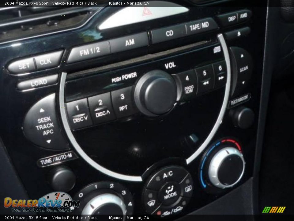 2004 Mazda RX-8 Sport Velocity Red Mica / Black Photo #26