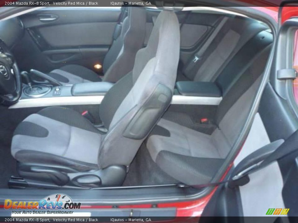 2004 Mazda RX-8 Sport Velocity Red Mica / Black Photo #33