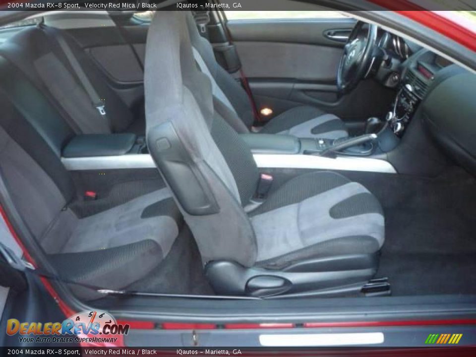 2004 Mazda RX-8 Sport Velocity Red Mica / Black Photo #34