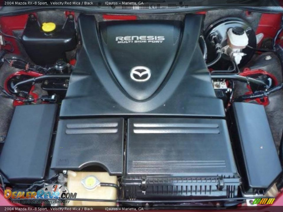2004 Mazda RX-8 Sport Velocity Red Mica / Black Photo #36