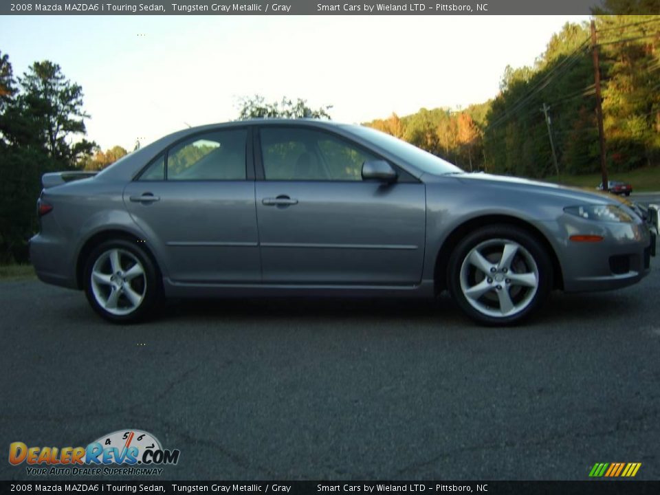 2008 Mazda MAZDA6 i Touring Sedan Tungsten Gray Metallic / Gray Photo #1