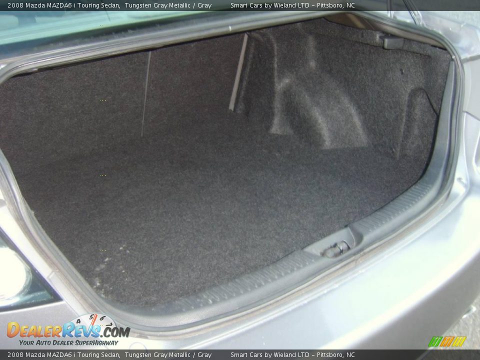 2008 Mazda MAZDA6 i Touring Sedan Tungsten Gray Metallic / Gray Photo #10