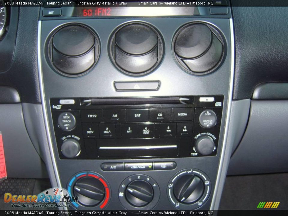 2008 Mazda MAZDA6 i Touring Sedan Tungsten Gray Metallic / Gray Photo #18