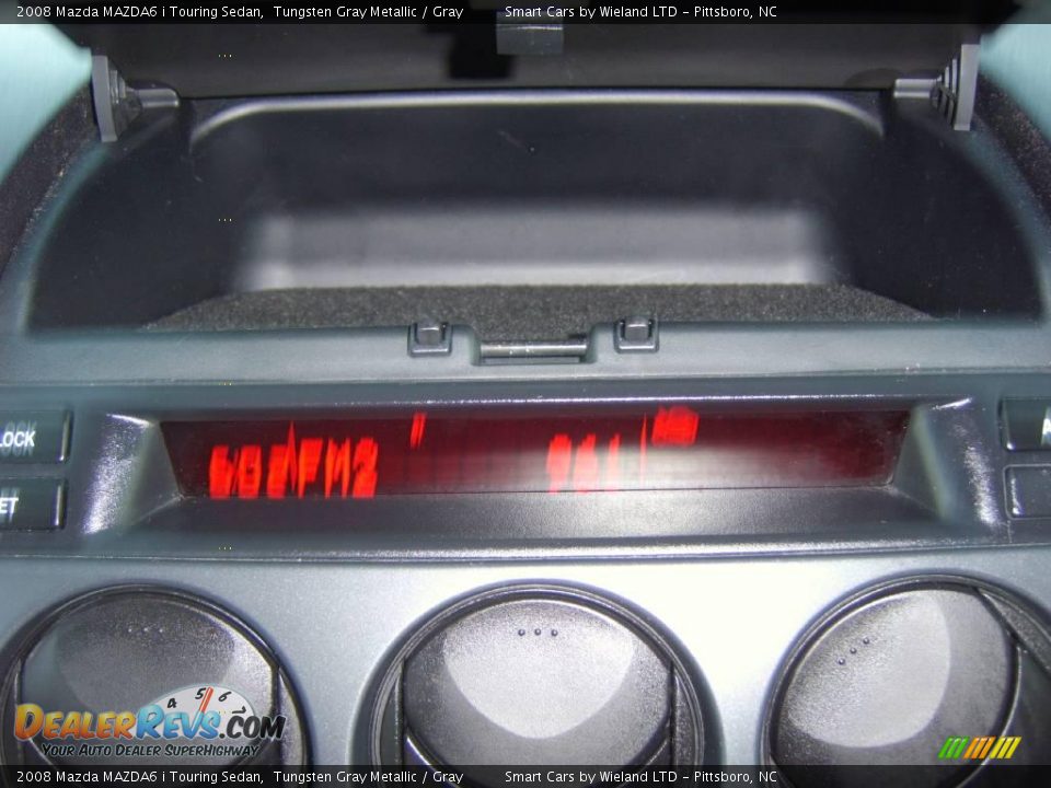 2008 Mazda MAZDA6 i Touring Sedan Tungsten Gray Metallic / Gray Photo #19