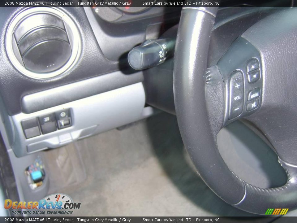 2008 Mazda MAZDA6 i Touring Sedan Tungsten Gray Metallic / Gray Photo #21