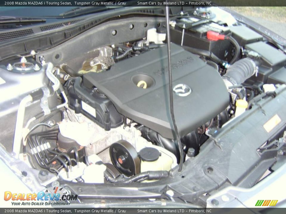 2008 Mazda MAZDA6 i Touring Sedan Tungsten Gray Metallic / Gray Photo #24